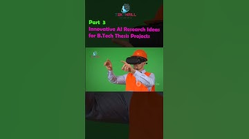 Innovative AI Research Ideas for B.Tech Thesis Projects!!! Part 3 #ai #viral #trending #aiinindia
