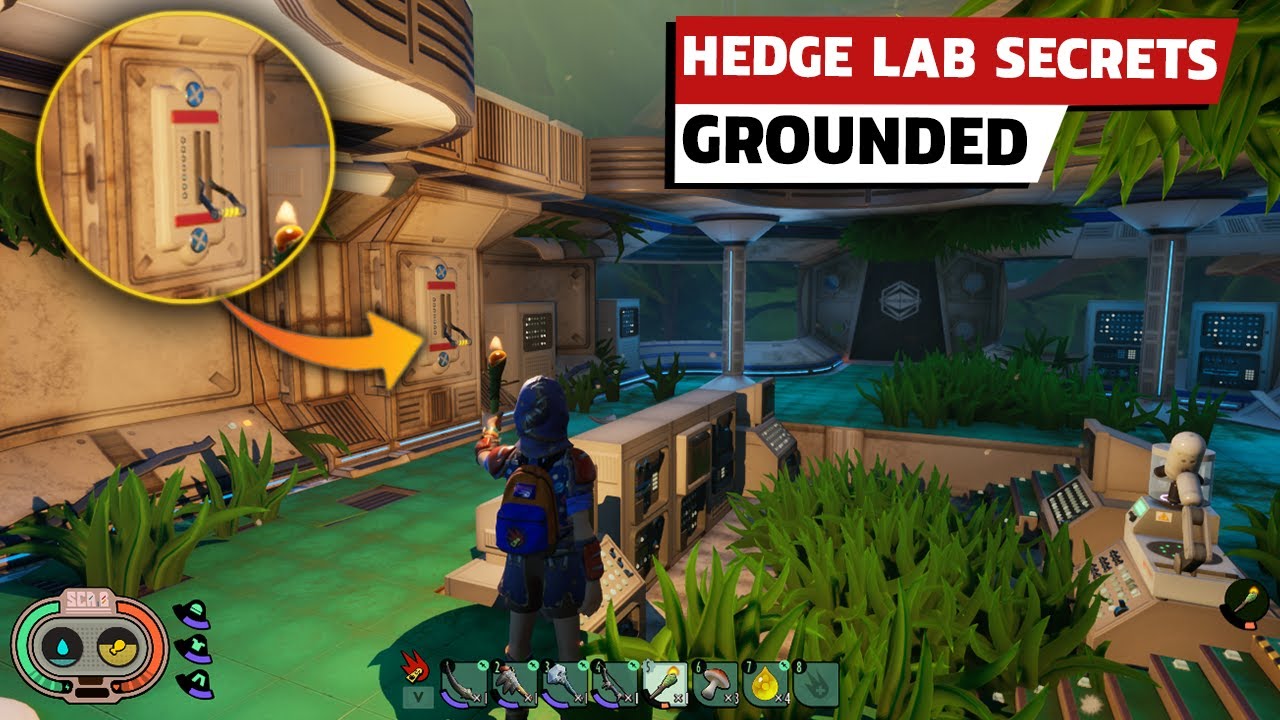 Grounded: Where to find the Hedge Lab and the Hedge Lab password