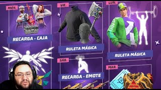 Nueva Agenda Semanal de FREE FIRE - Cuello de Tortuga, Nuevas Armas, Ruletas Mágicas,  y Más!! by Poncho ElRex 4,598 views 2 months ago 4 minutes, 45 seconds