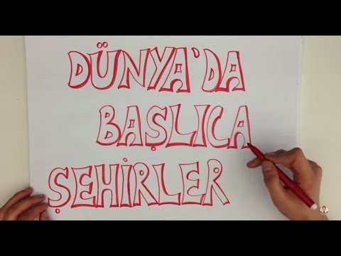 DÜNYA'DA BAŞLICA ŞEHİRLER / LYS COGRAFYA