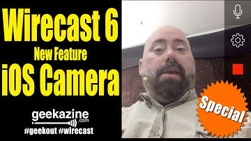 Wirecast 6 Tutorial - iOS Live Camera for iPhone, iPad