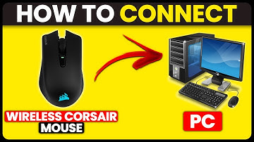 How To Connect Corsair Wireless Mouse To PC (How To Pair Corsair Wireless Mouse To PC)