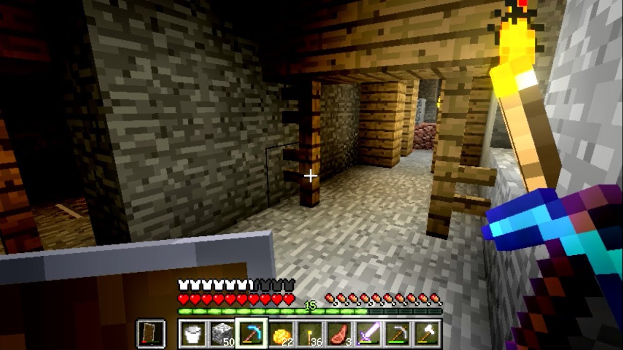 Minecraft バニラ 編集で明かりを影modっぽくする Aviutl Youtube