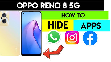 How to Hide Apps on OPPO Reno 8 5G | Secret Space Feature Explained!