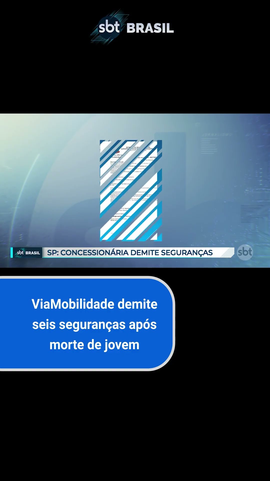 ViaMobilidade demite seguranças após morte de passageiro por asfixia | SBT Brasil (05/12/24)