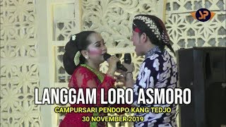 LANGGAM LORO ASMORO - DHIMAS TEDJO FEAT GESTI ERNITA ǁ LIVE PENDOPO KANG TEDJO 30 NOVEMBER 2019
