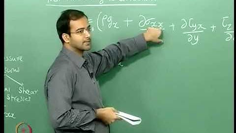 Mod 01 Lec 04 Momentum and Energy Equations