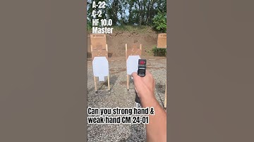 Classifier 24-01 Master run #practicalshooting #uspsacarryoptics #ipscshooting #pewpewlife