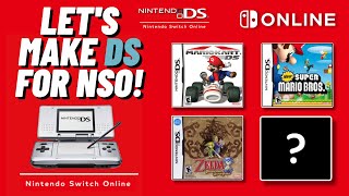 Creating A Nintendo DS Nintendo Switch Online Lineup!