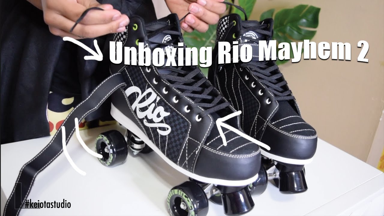 Mayhem II Noir RIO Roller Quad Complet