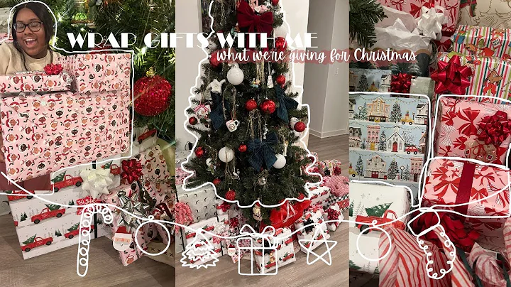 WRAP PRESENTS WITH ME + what we're giving for Christmas | Christmas Gift Ideas 2024