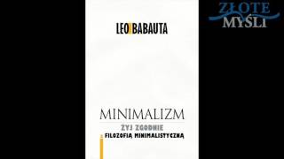 Minimalizm (styl życia slowlife) - Leo Babauta - audiobook po polsku