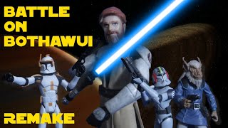 Star Wars: Battle on Bothawui | Remake (Stop-Motion)