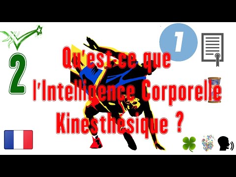 Vidéo: Qu'est-ce que l'intelligence corporelle-kinesthésique ?