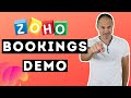 Zoho Bookings Product Demo - Calendly and Acuity Scheduling Alternatives
