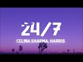 Celina Sharma & Harris J - 24/7 (Lyrics) Mp3 Song