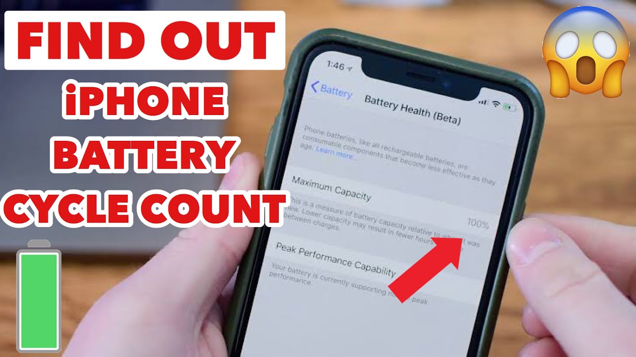 How To Find Out Your iPhone Battery Cycle Counts With Any Application