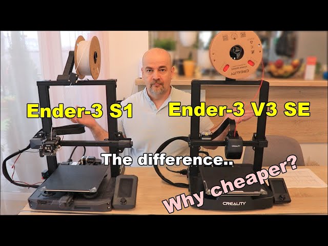Ender3 V3 SE vs S1: Newer 3D Printer Cheaper and Better? — Eightify
