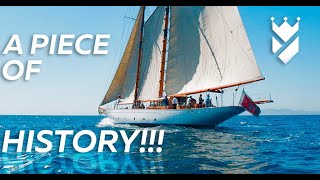 THE UNEXPECTED HISTORY OF AN AMAZING SCHOONER FOR SALE!