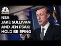 White House press secretary Jen Psaki and NSA Jake Sullivan hold briefing — 2/11/2022