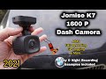 The Dashcam of 2021! JOMISE K7 Built-in GPS Logging  Day & Night Video Samples + Review