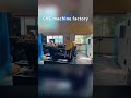 Pantalla de fábrica de máquina herramienta CNC