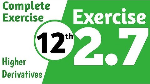 12 class math exercise 2.7 complete || class 12 math exercise 2.7 complete