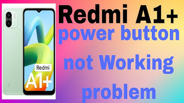 Redmi A1+ power button not working problem solve //Redmi A1+ power button setting