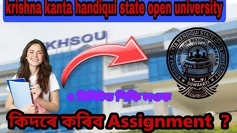 KKHSOU || BA|| First semester||Political science|| Assignment @