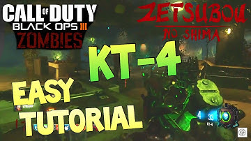 HOW TO GET THE KT-4 WONDER WEAPON ZETSUBOU NO SHIMA - Zetsubou No Shima EASY Kt4 Tutorial Gameplay