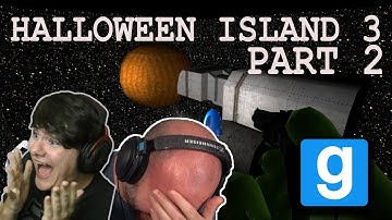 FUNNY FAILURES AND DESPERATION MODE | GMod Horror Maps: Halloween Island 3 Part 2