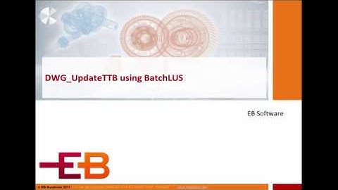 CATIA Drawing Titleblock Update using batchLUS