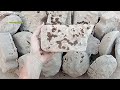 Chalk powder sand cement texture crunchy dry floor Crumbling satisfying 