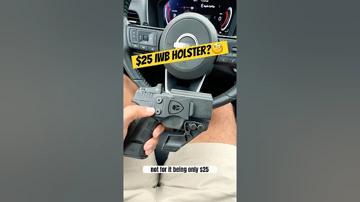 $25 Amazon holster?🧐 It’s actually not that bad. EDC: Springfield XDs Mod2  #edc #edcgear #holster