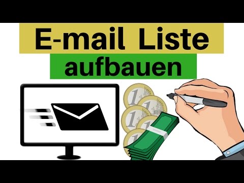 EMAIL LISTE AUFBAUEN - 5 Steps zu lukrativen & konvertierenden Kontakten fürs Email Marketing