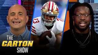 Christian Mccaffrey Shines In 49Ers Win Vs. Rams, Mcvay On The Hot Seat? Nfl The Carton Show
