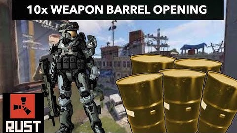 Opening 10 Weapon Barrels in Rust (Big Wins or Big Losses?)