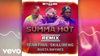 Skillibeng, Sean Paul, Busta Rhymes - Summa Hot Remix | Official Visualizer Resimi