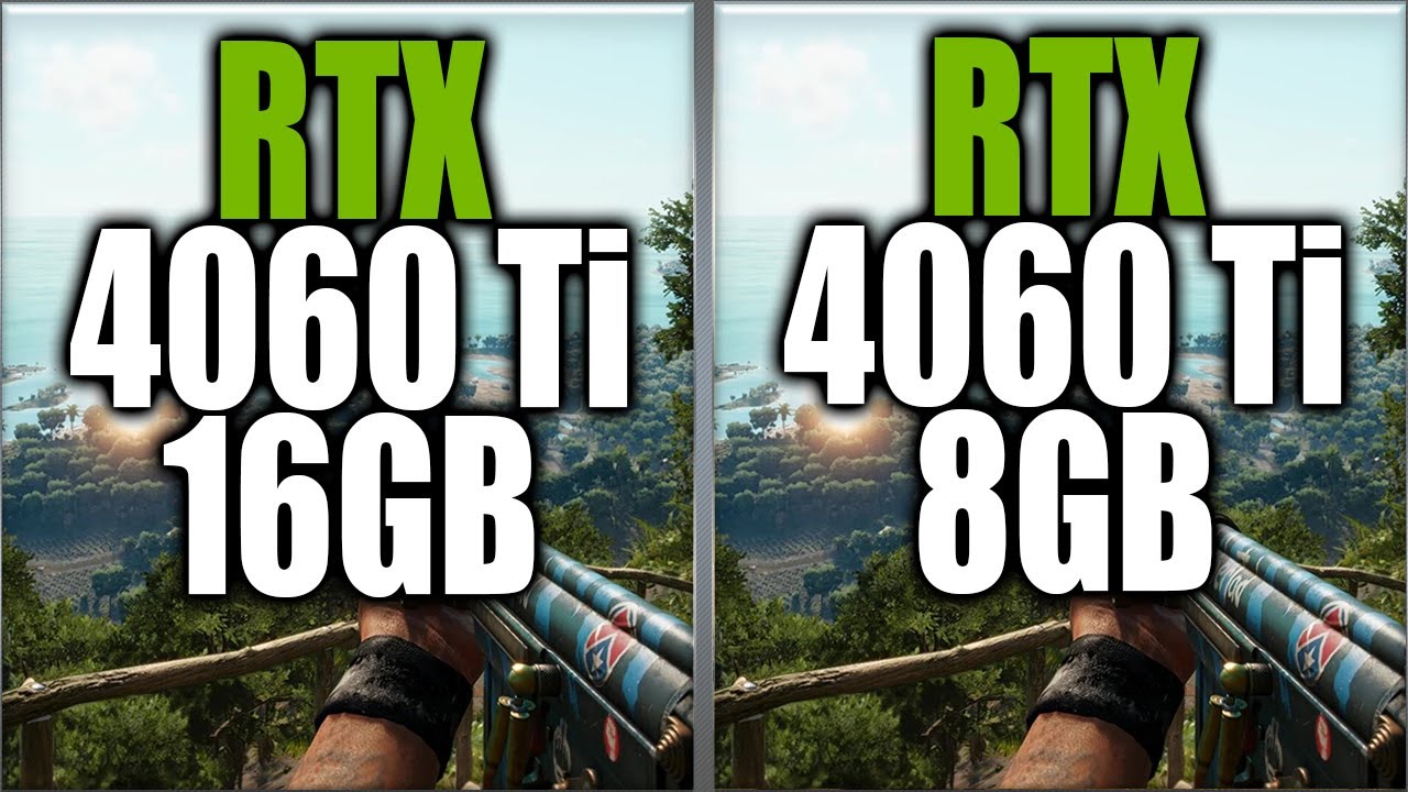 Nvidia RTX 4060 Ti 16GB vs. RTX 4060 Ti 8GB: How big is the difference in  video games?