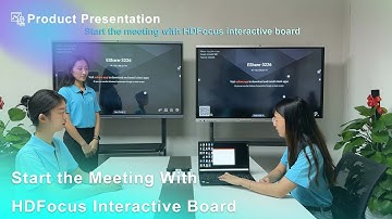 Start the Wireless Presentation Meeting With HDFocus Interactive Board#Wireless Meeting#Wirelesshdmi