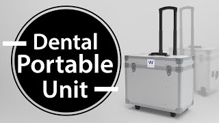 Waldent Dental Portable Unit  | InBuilt Compressor and Suction