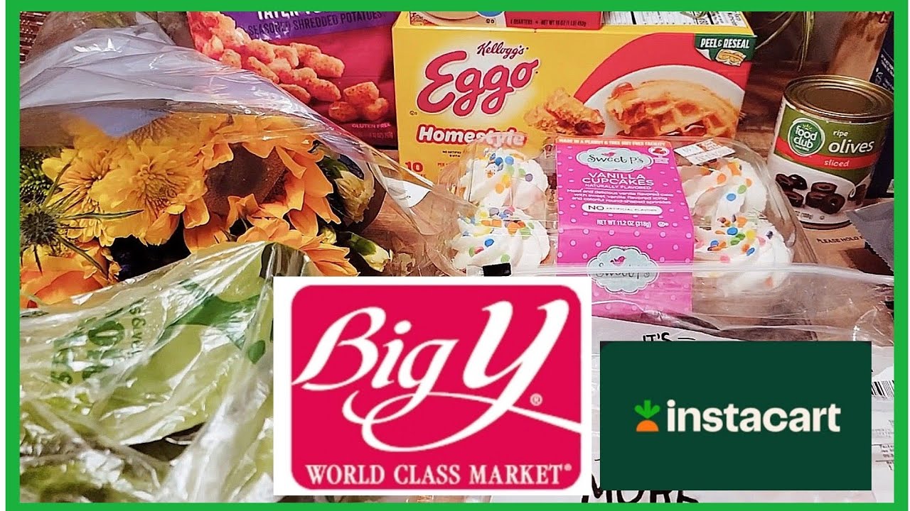 BIG Y GROCERY HAUL INSTACART JANUARY 30, 2024 YouTube