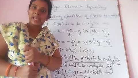 JNTU BTech M4 Maths. Definition of Analytic Function of Complex Variable. Problems on Analytic Funct