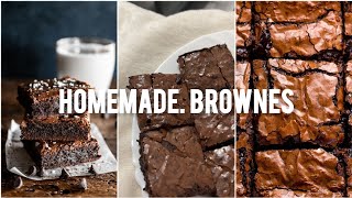 homemade brownes resipe by maria| chocolate brownies