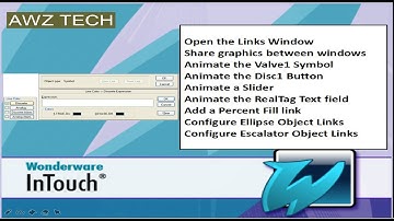 Create New Application Windows and Graphics WONDERWARE INTOUCH