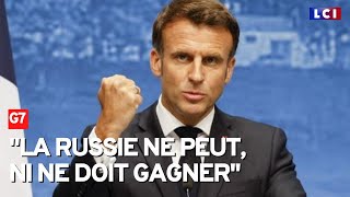 Emmanuel Macron au G7 : 