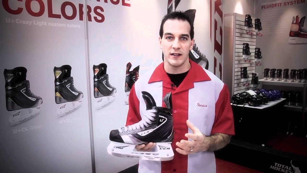 CCM U+ Crazy Light Ice Skates