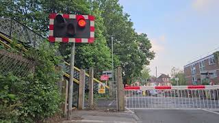 Charlton Lane level crossing (Bison's first UK level crossing❤) 18/52024