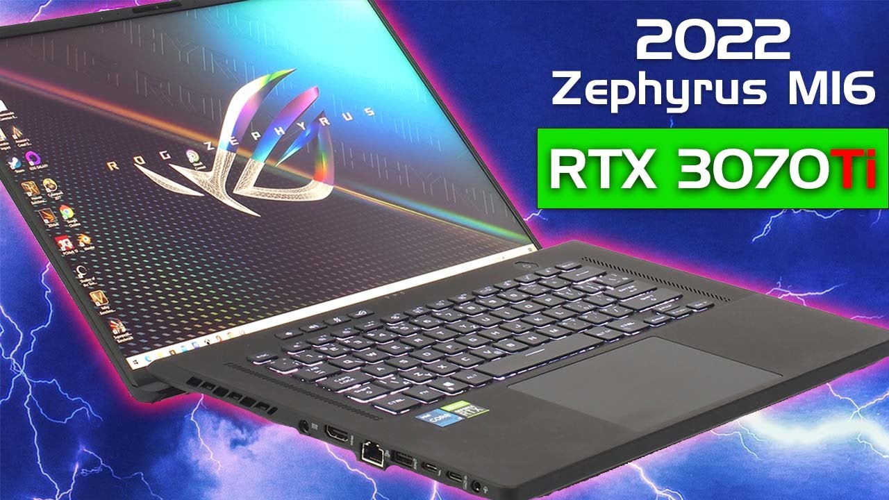 2022 Rog Zephyrus M16 Power Consumption Test | RTX 3070Ti Gaming 