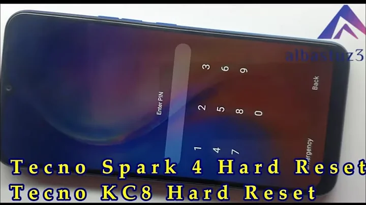Tecno Spark 4 Hard Reset Tecno KC8 Hard Reset